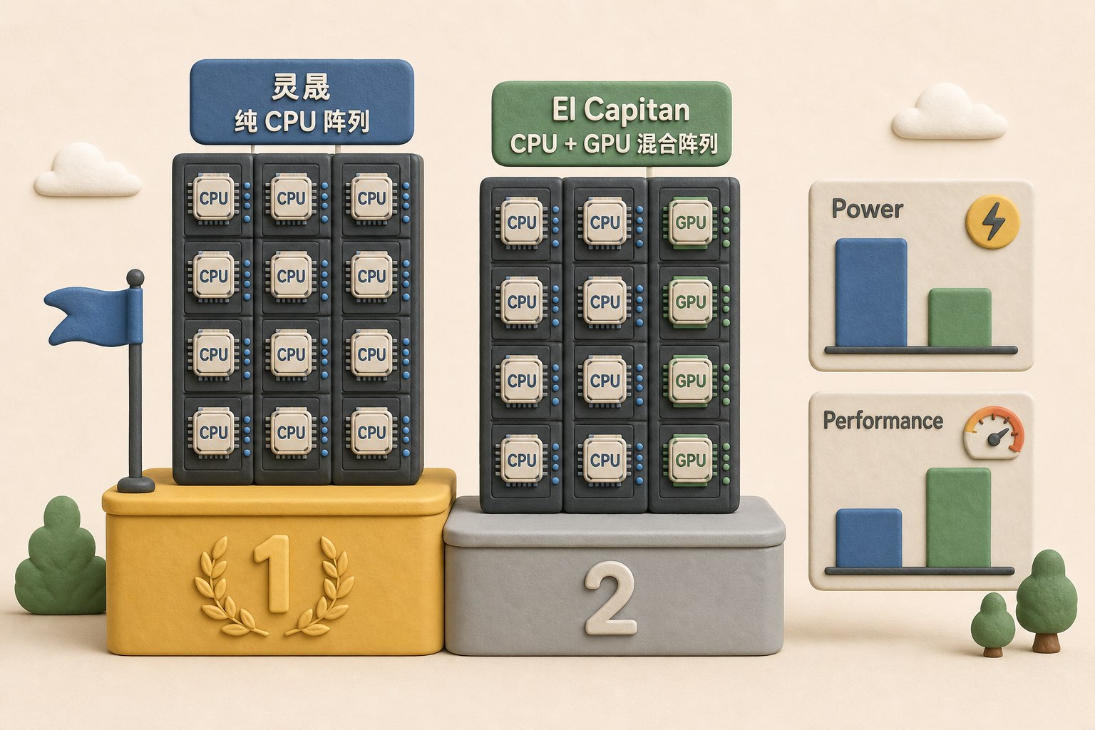 中国超算重回全球第一，超算和AI算力中心不是一回事，英伟达为什么在这一块不灵了？