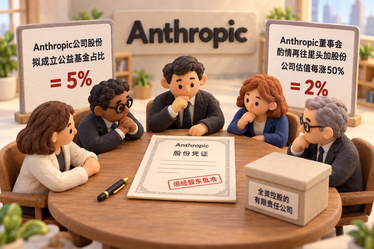 马斯克拟自掏100亿美金送股，打脸Anthropic公益牌坊
