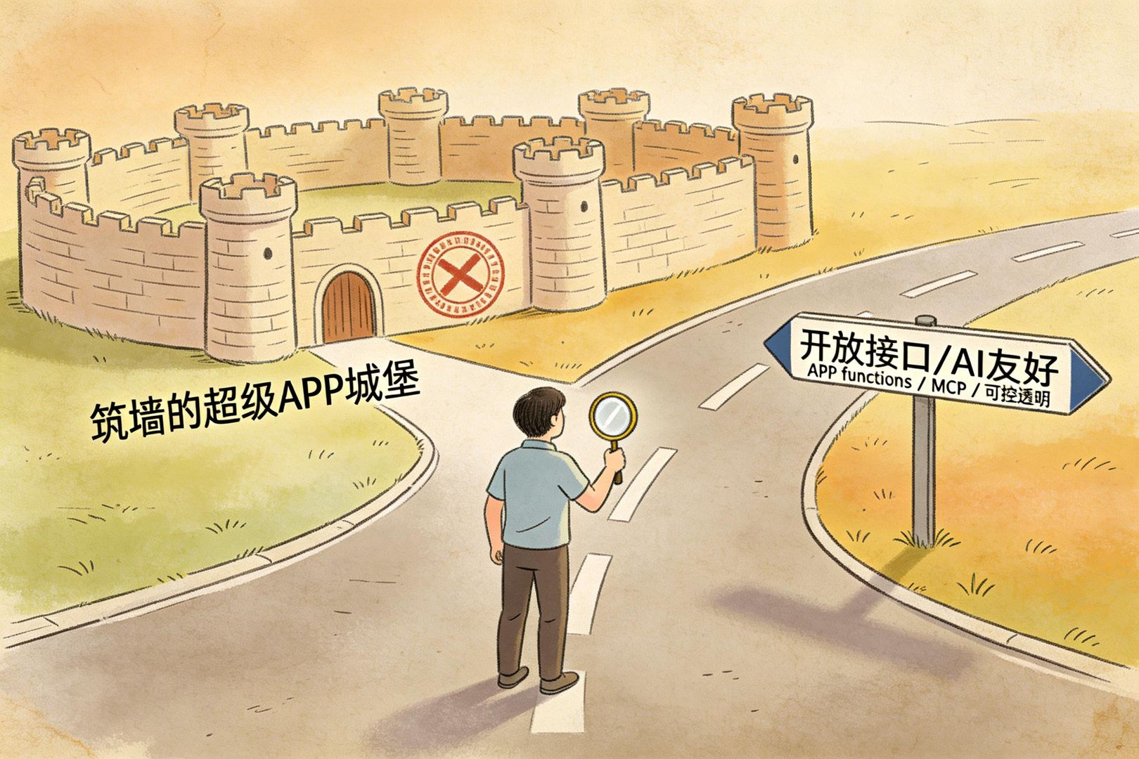 尼姑的光头（跨应用操作），为什么和尚（Google）摸得，阿Q（豆包）摸不得？Elon Musk应该也摸不得。