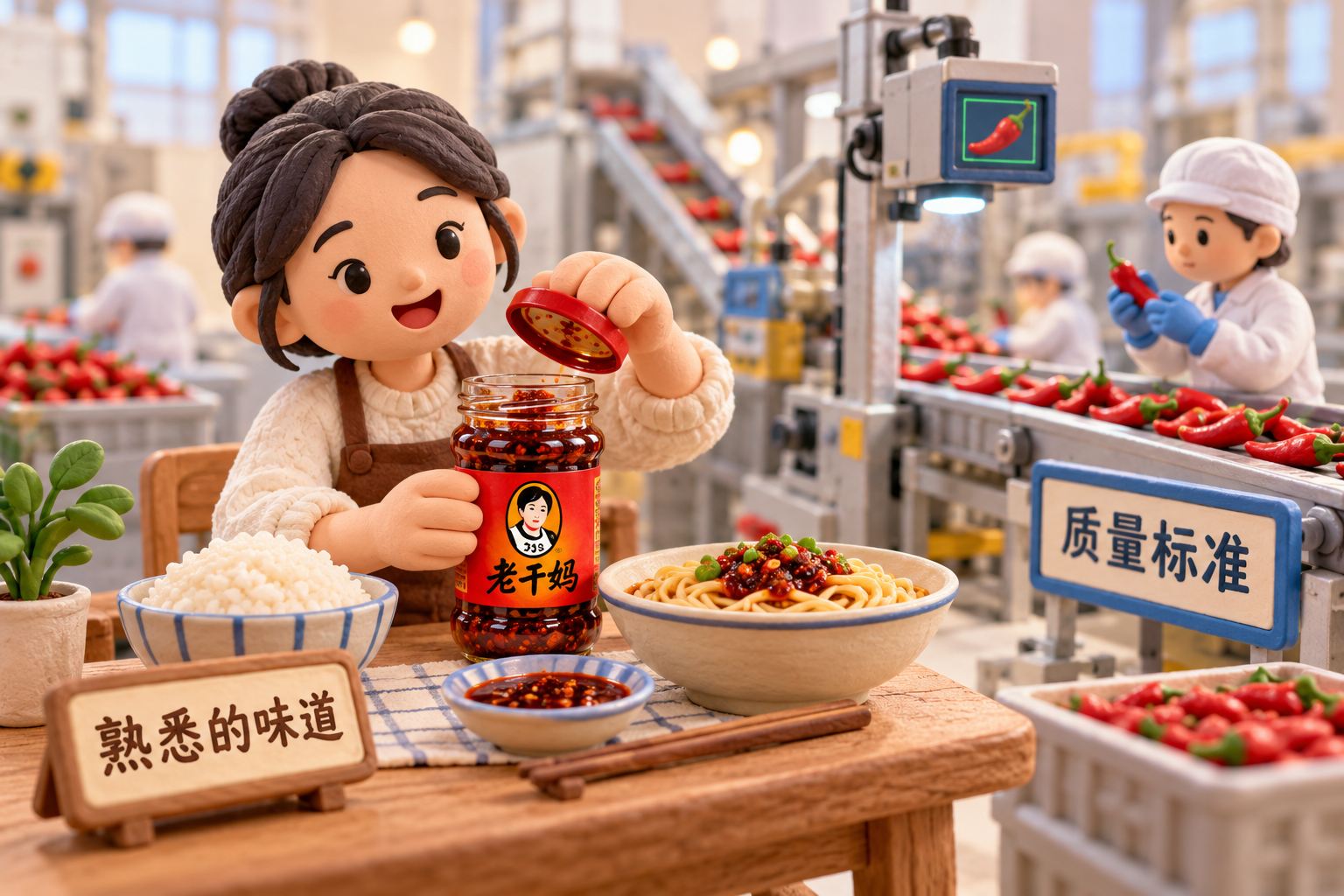 老干妈AI质检争议：机器进厂后，工人去了哪里