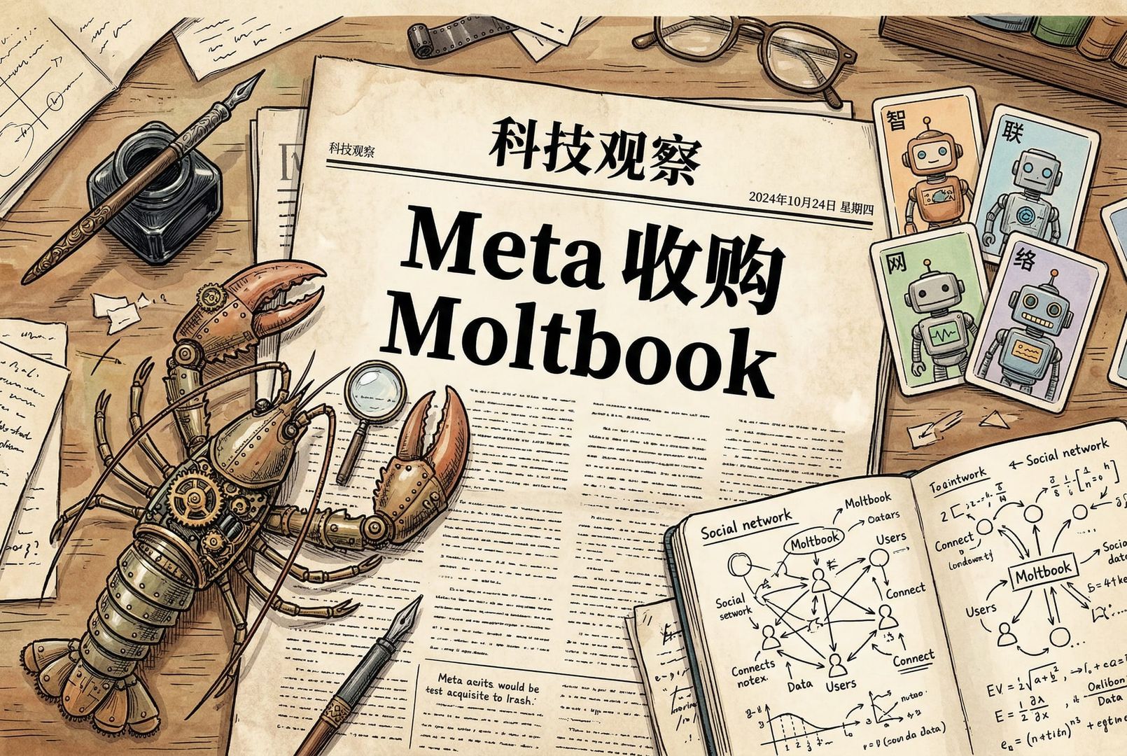 Meta 收购 Moltbook，真正想买的到底是什么？