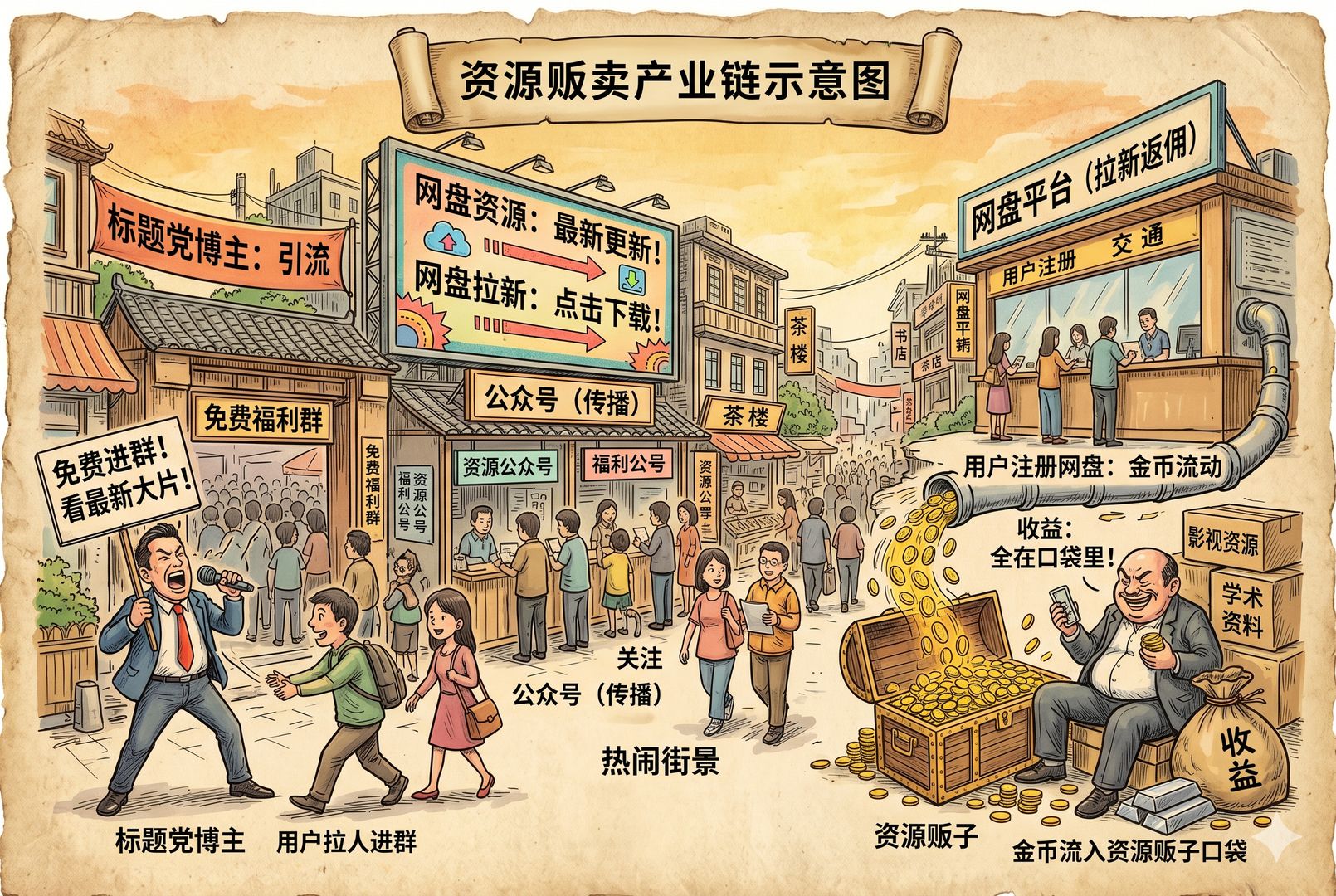 夸克网盘美剧链接为何一夜失效？天塌了，国家整治网盘传播美剧