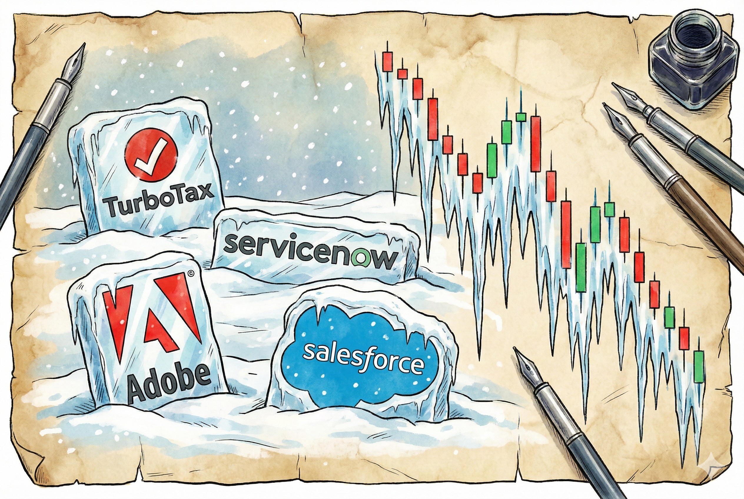 2026开年SaaS概念股仅20天暴跌15%，传统软件商正在经历生死劫，这并非市场周期调整而是彻底的降维打击｜vibe coding、AI驱动开发、生成式AI、AI编程助手、SaaS终结